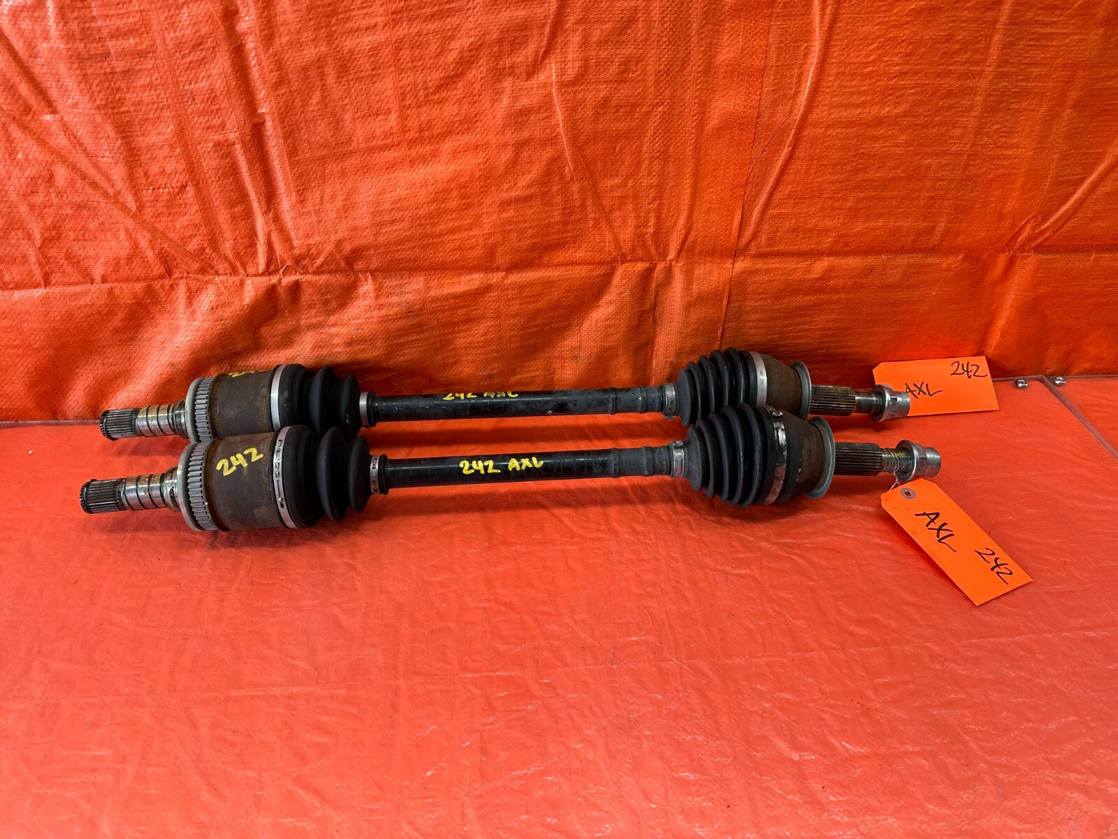 14 20 INFINITI Q50 Q60   AXLE / CV JOINT   LEFT & RIGHT REAR AXLES   OEM #2429