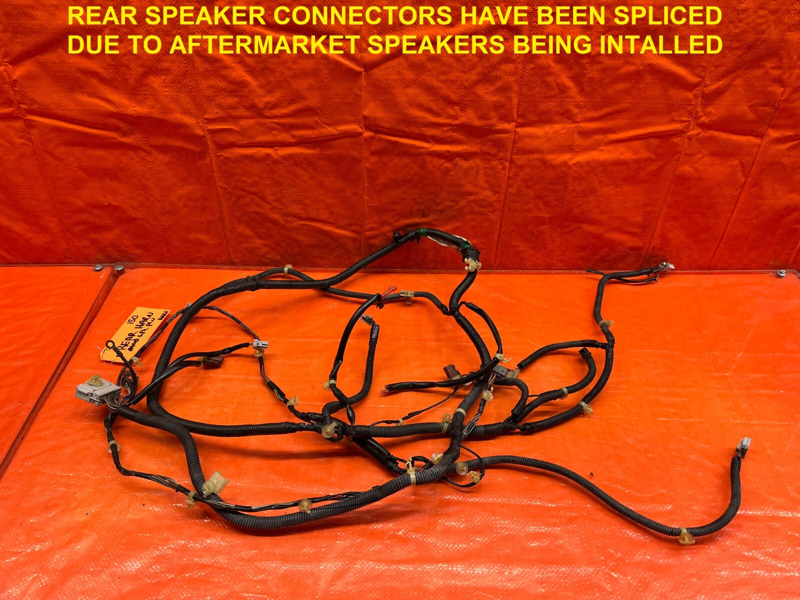 99 00 HONDA CIVIC 2D COUPE EX HX SI   REAR TRUNK WIRING HARNESS WIRE OEM #1500
