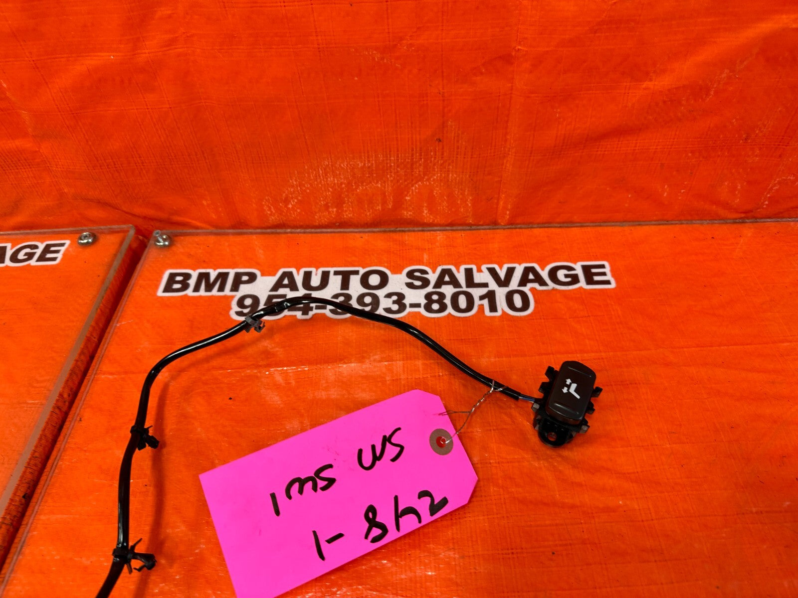 08 09 INFINITI G37 2D COUPE SPORT S   PASSENGER RIGHT SEAT SWITCH   OEM #2485