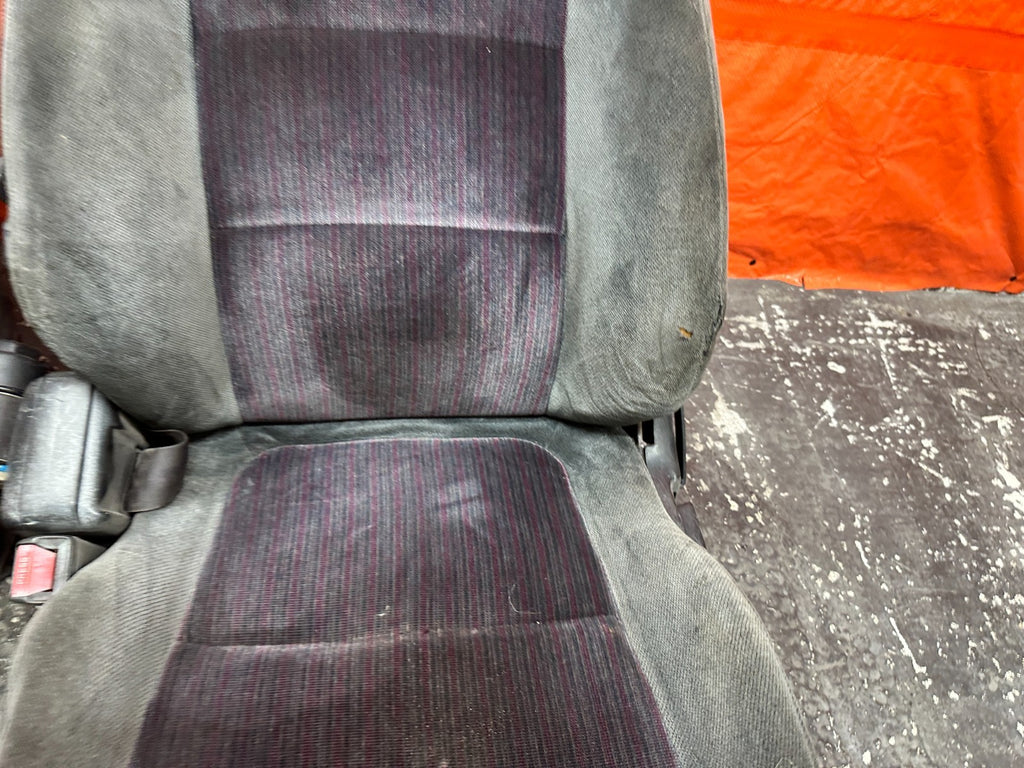 90-93 ACURA INTEGRA DA B17A1 GSR FRONT SEATS PAIR LEFT DRIVER RIGHT PASS OEM 16010