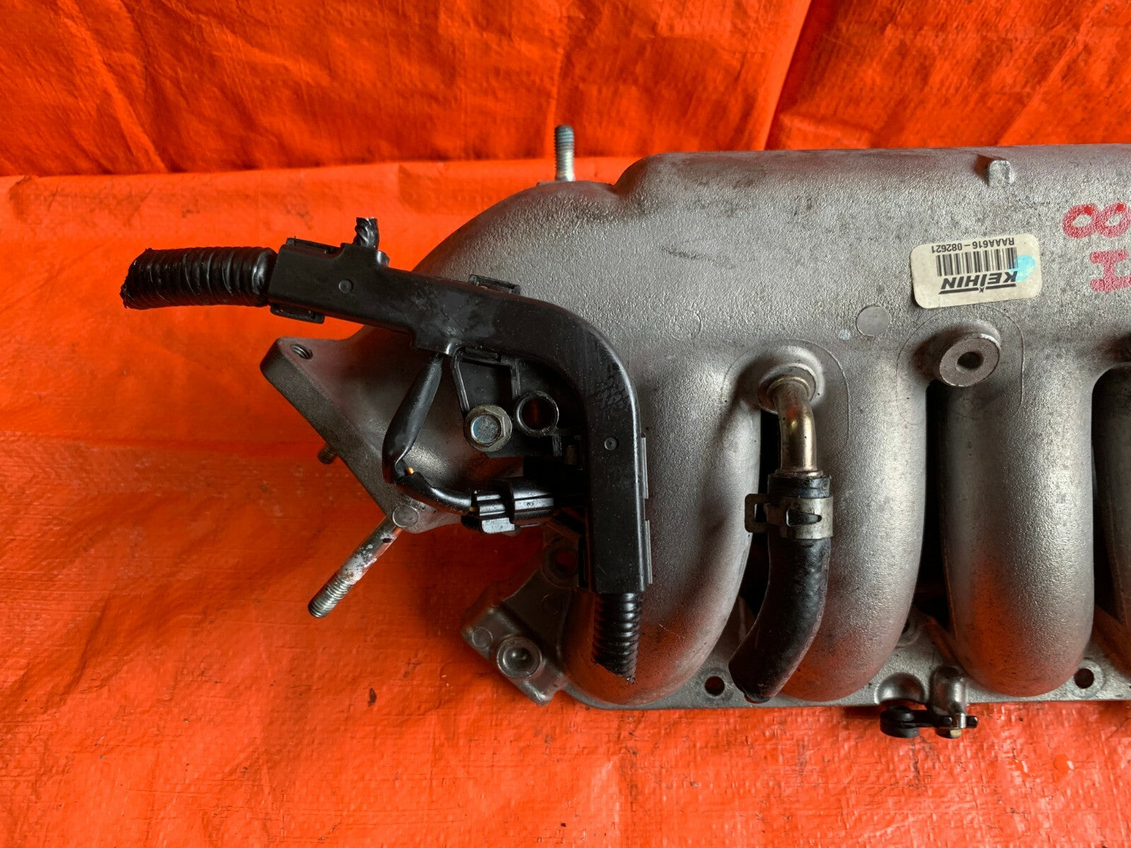 OEM 2006 06 HONDA ACCORD LX SEDAN   2.4L 4 CYLINDER AIR INTAKE MANIFOLD CHAMBER6