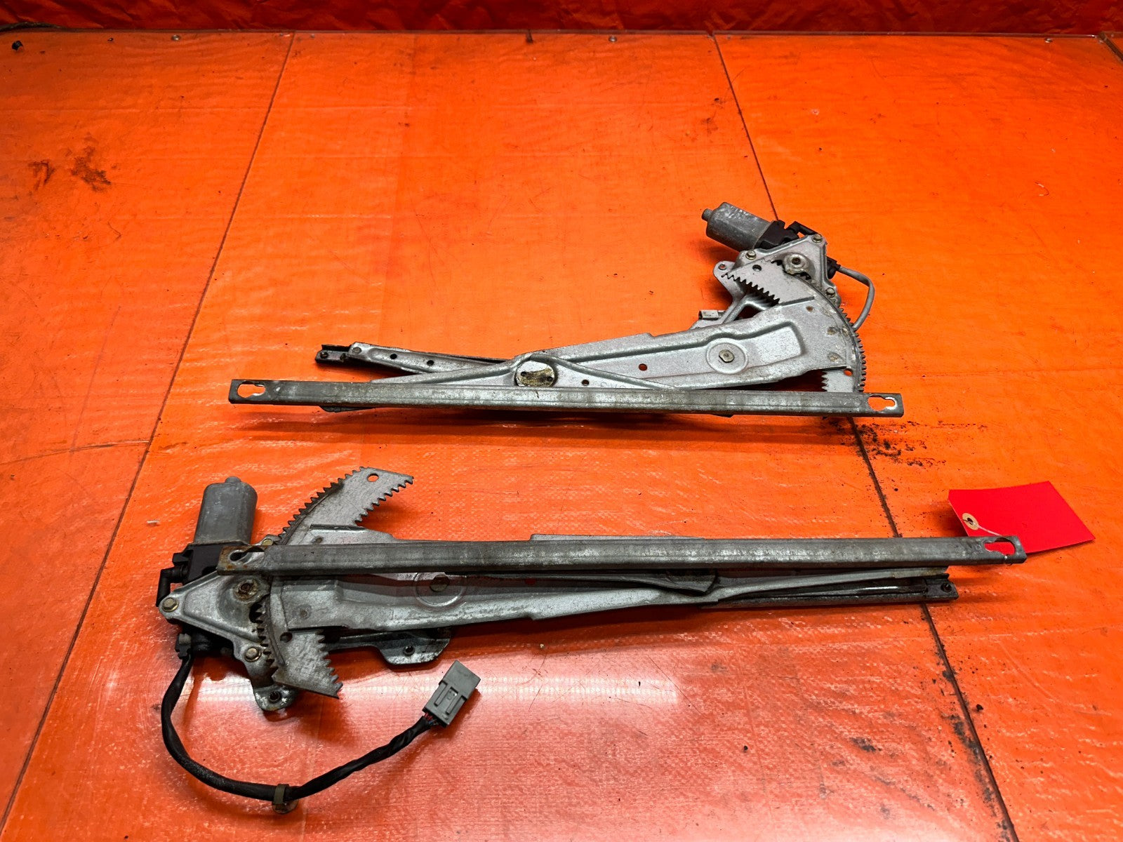 92 95 HONDA CIVIC 2D   POWER WINDOW REGULATORS MOTORS LEFT RIGHT   OEM #3338