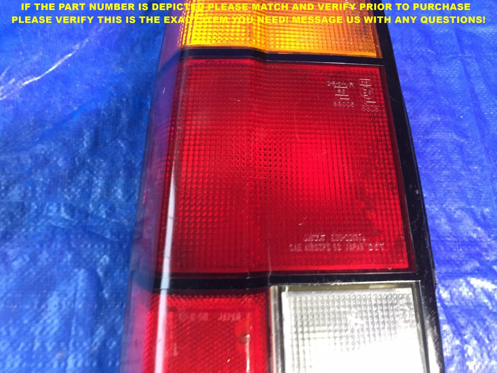 OEM 1987 87 HONDA CIVIC SHUTTLE WAGON DRIVER LEFT TAIL LIGHT 1B2