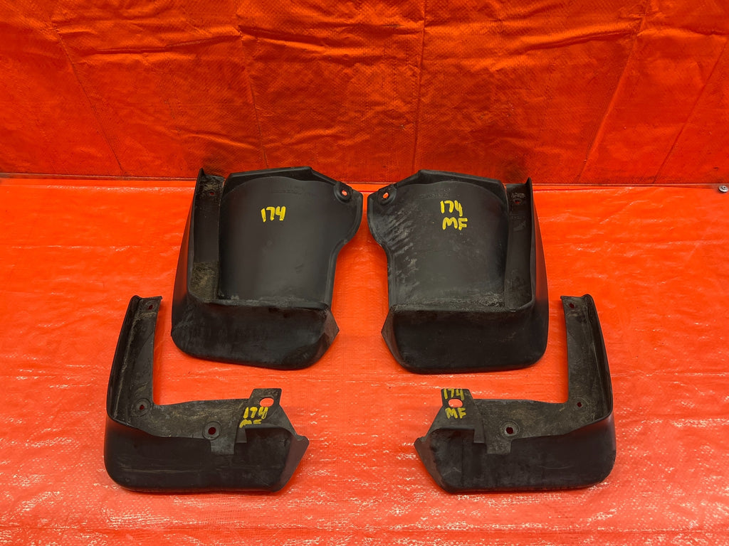 08 12 HONDA ACCORD SEDAN FACTORY MUD FLAP SPLASH GUARD SET FRONT & REAR OEM #1740