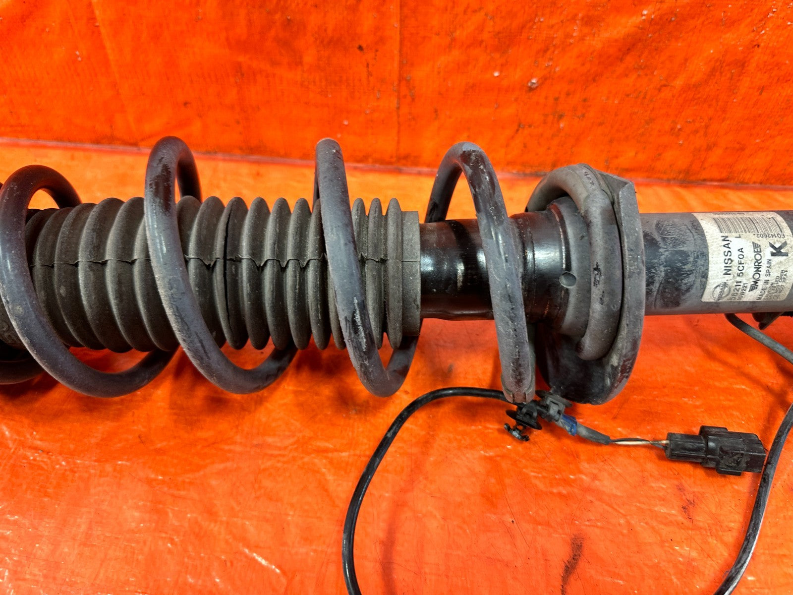 16 20 INFINITI Q50   SPORT & RED SPORT   RWD   RIGHT FRONT SHOCK AND SPRING OEM3