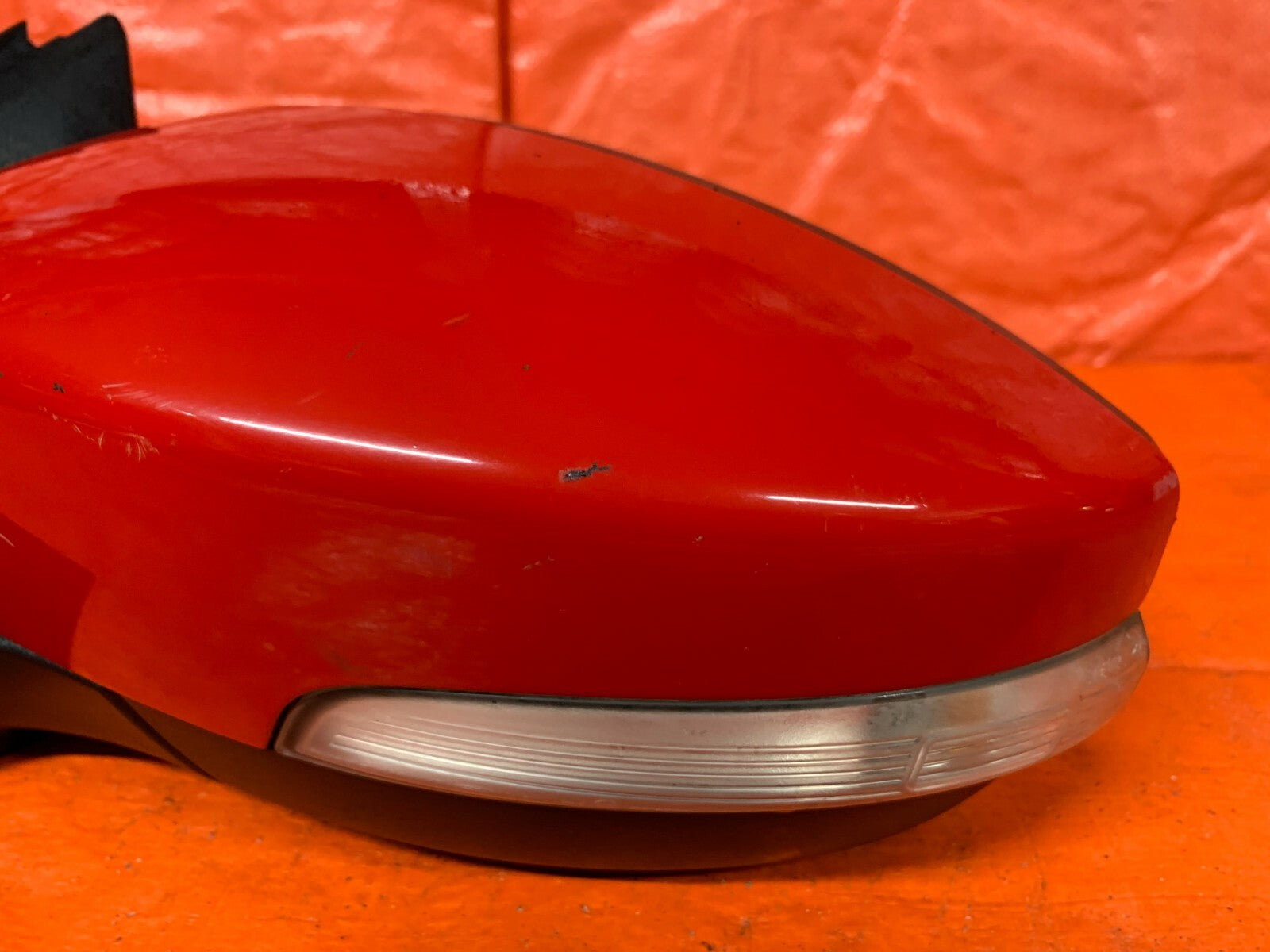 2012 2013 2014 FORD FOCUS   DRIVER LEFT SIDE VIEW MIRROR   TURN SIGNAL 5 PIN RED2