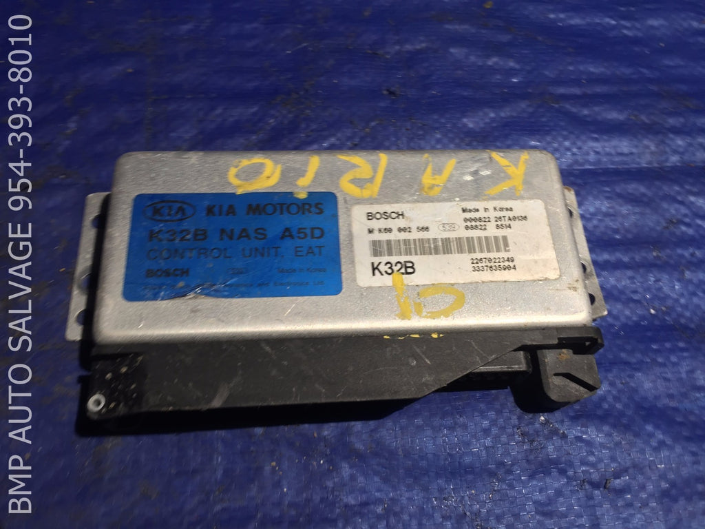 OEM 2001 KIA RIO TCM K32B NAS A5D TRANSMISSION CONTROL MODULE TCM #1112 #DF660