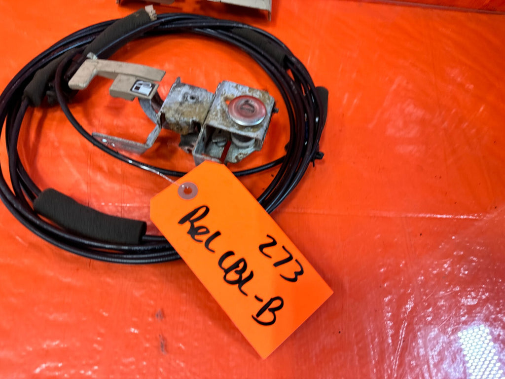 92 96 HONDA PRELUDE   GAS FUEL RELEASE & TRUNK HATCH RELEASE WIRE CABLE OEM #27310