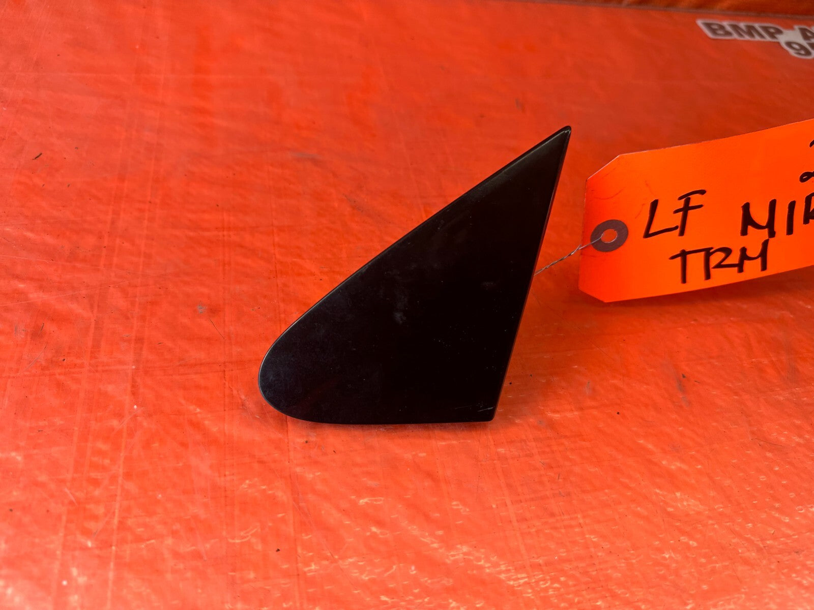 09 12 LEXUS ES350   LEFT EXTERIOR MIRROR TRIM COVER PLASTICS GARNISH   OEM #2444