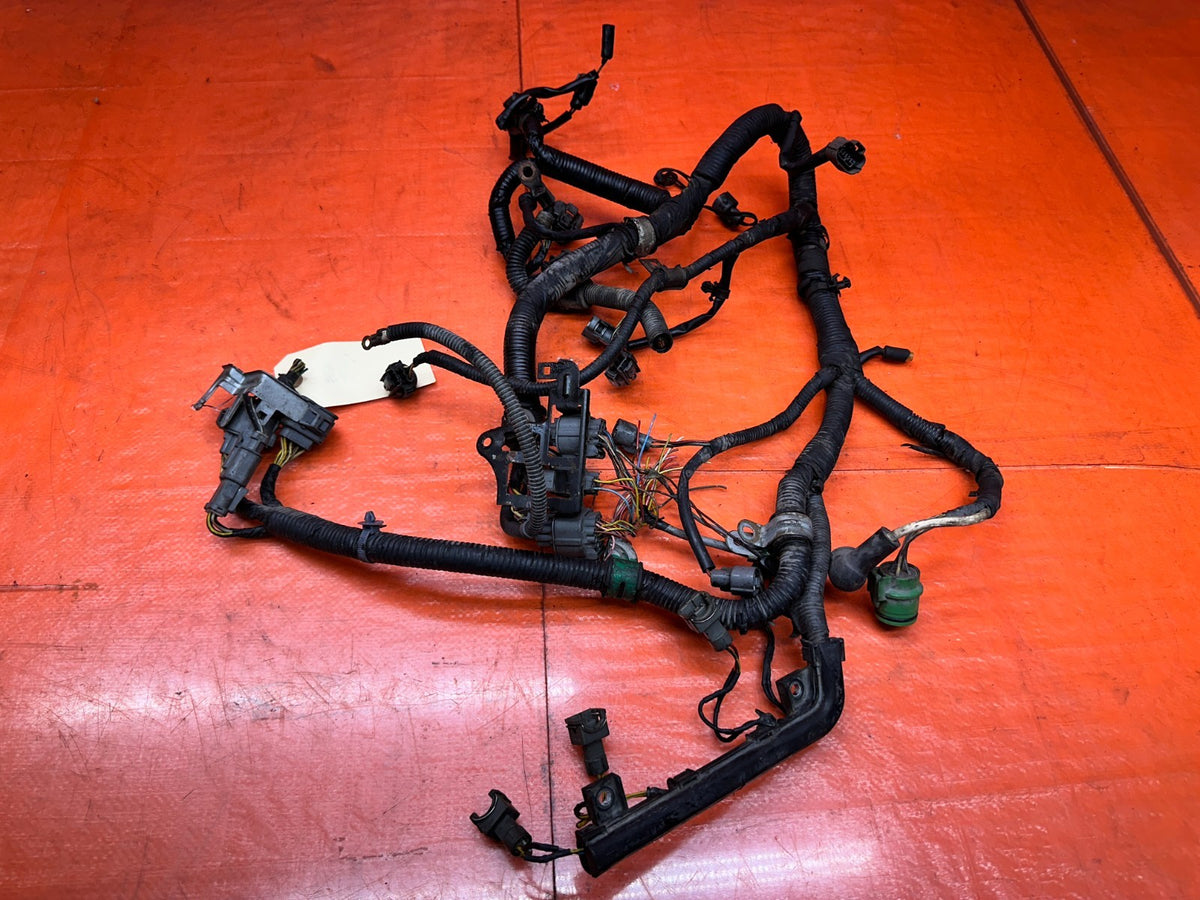 1992-1995 HONDA CIVIC D15B7 NON VTEC MANUAL ENGINE WIRE HARNESS OEM #34812