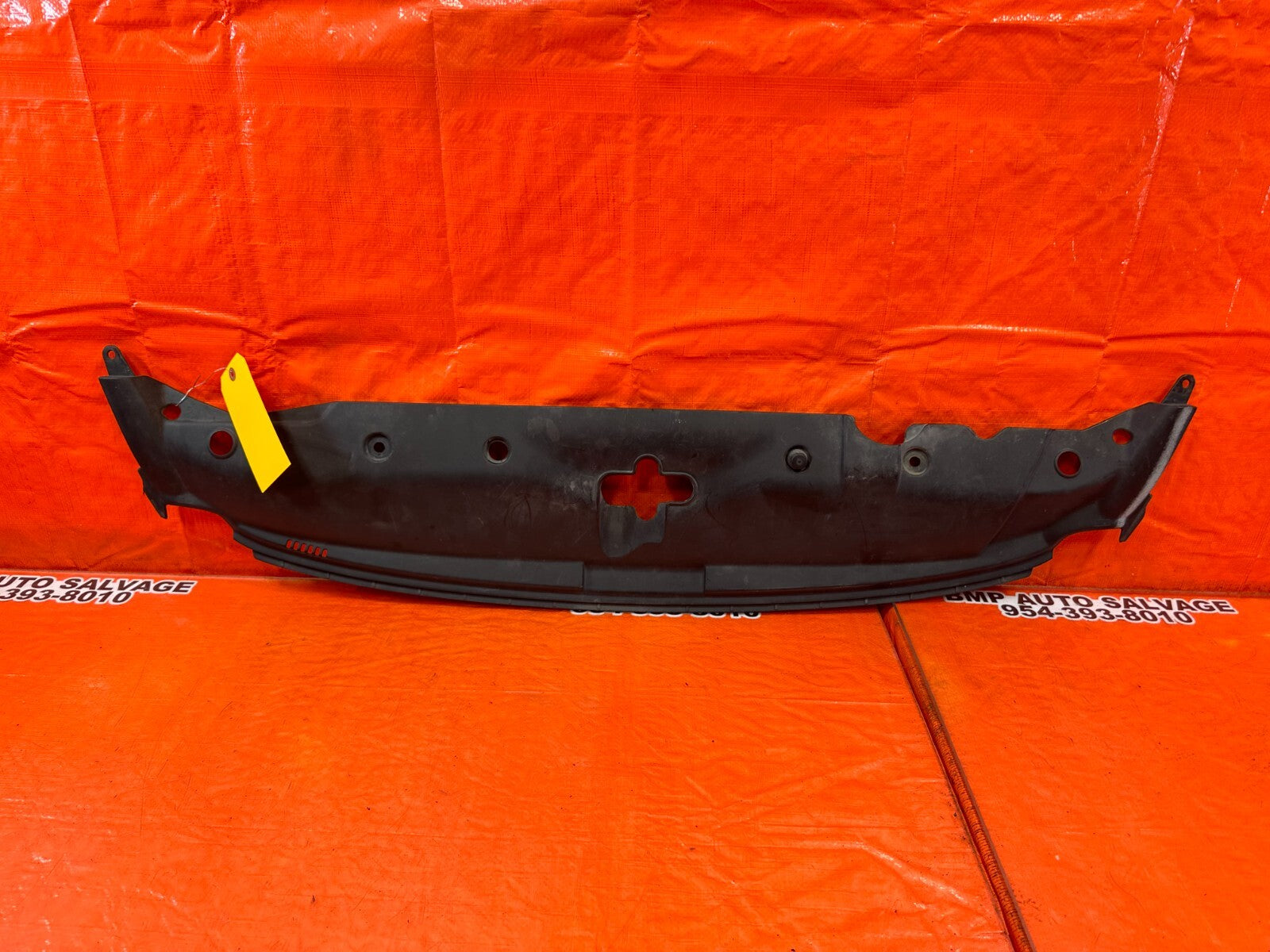 06 11 CIVIC 4D SEDAN   UPPER RADIATOR SUPPORT TRIM PANEL COVER PLASTIC OEM #2600