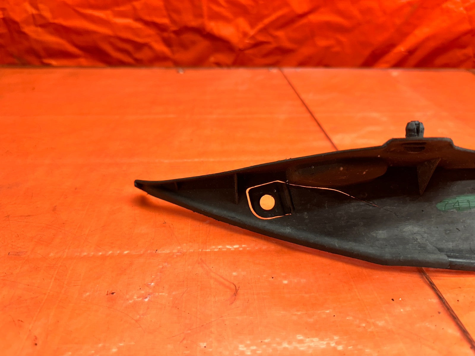 04 08 ACURA TSX RIGHT PASS FRONT FENDER ENCLOSURE TRIM MOLDING OEM #3307