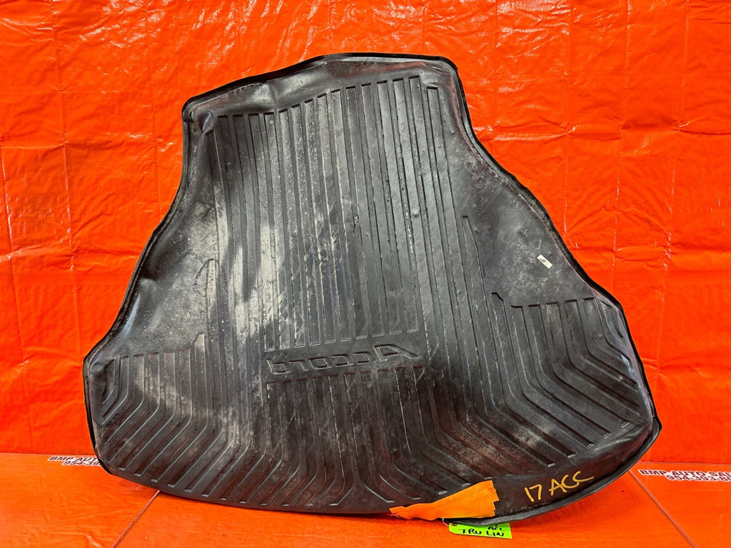 13 17 HONDA ACCORD SEDAN EXL ALL WEATHER TRUNK RUBBER MAT LINER CARGO TRIM OEM8