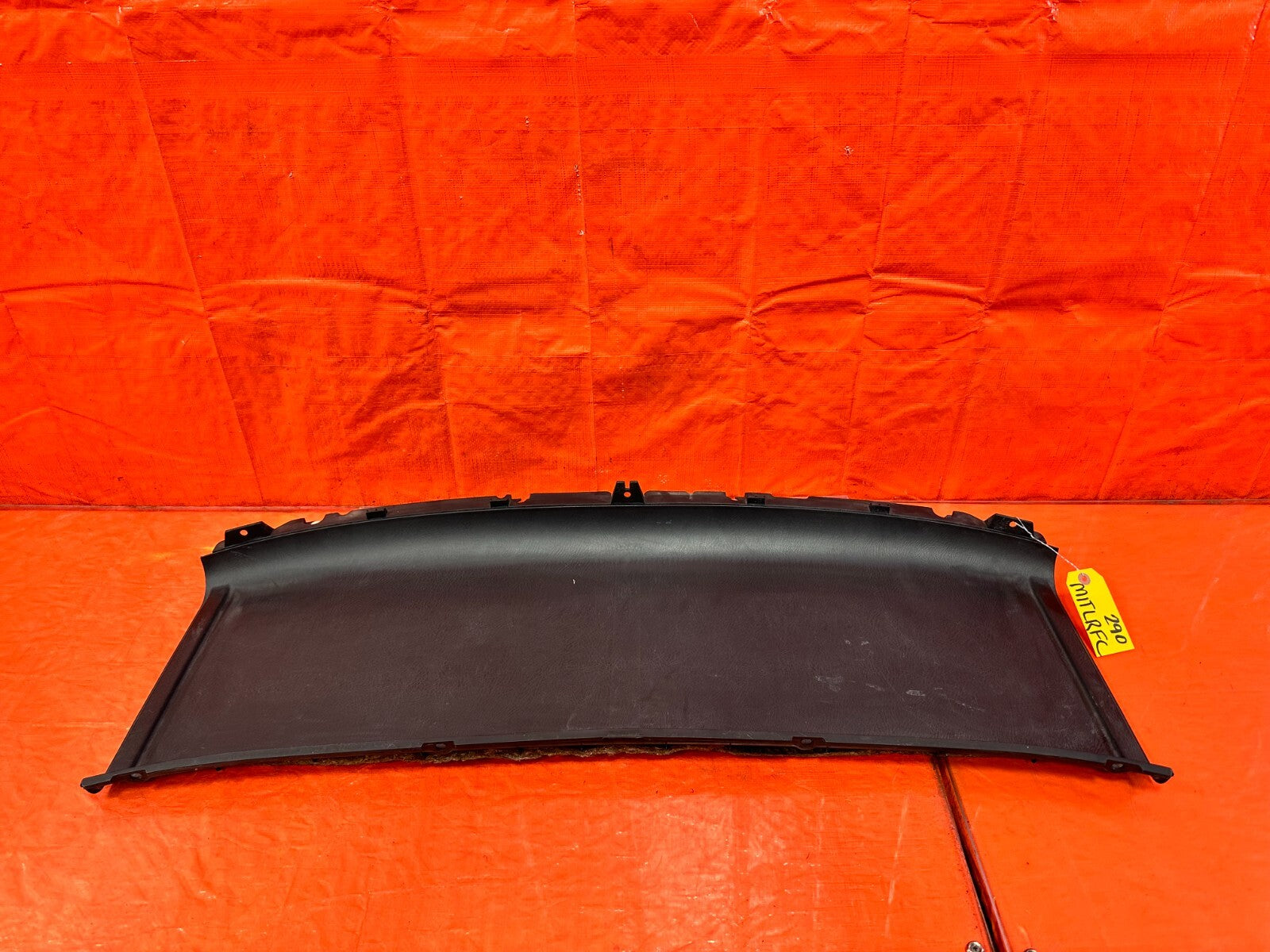 00 09 HONDA S2000   REAR SOFT TOP TRAY TRIM PLASTIC   OEM FACTORY OE #2900