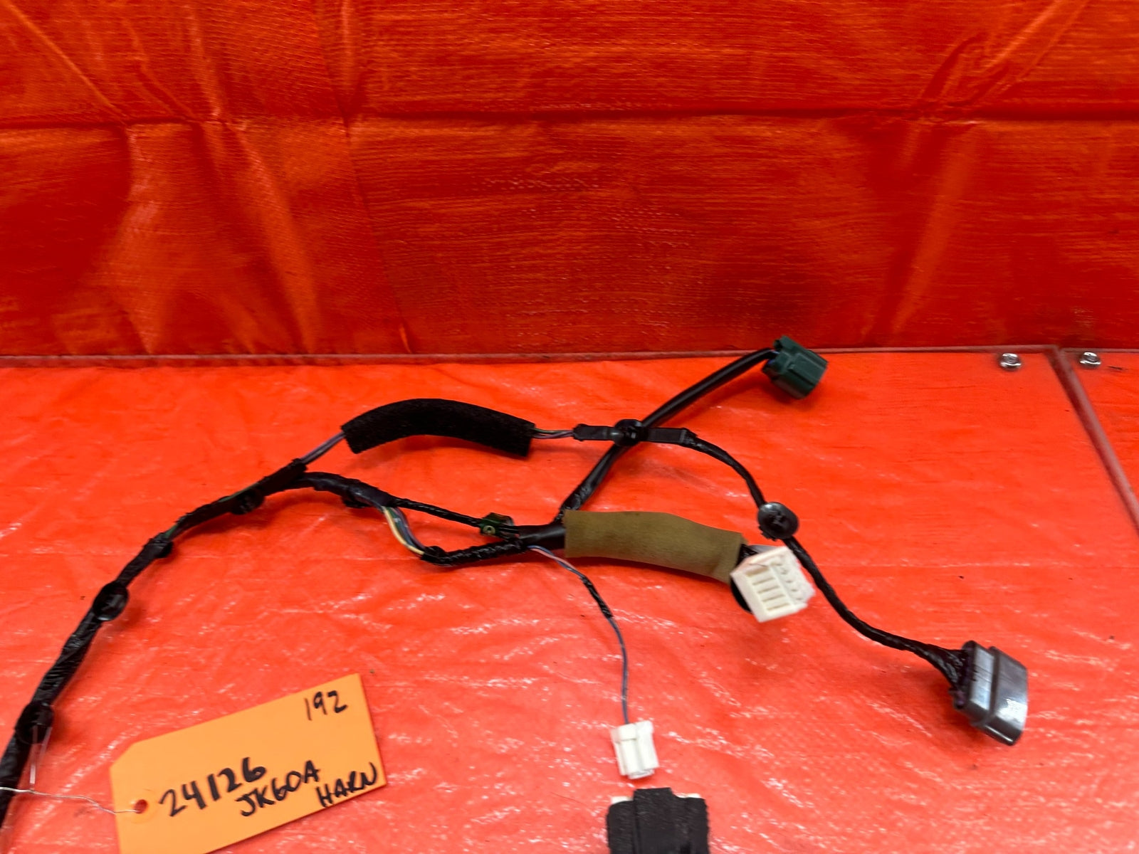 2008 INFINITI G35 X SEDAN PASSENGER RIGHT REAR DOOR WIRING HARNESS WIRE LOOM 1925
