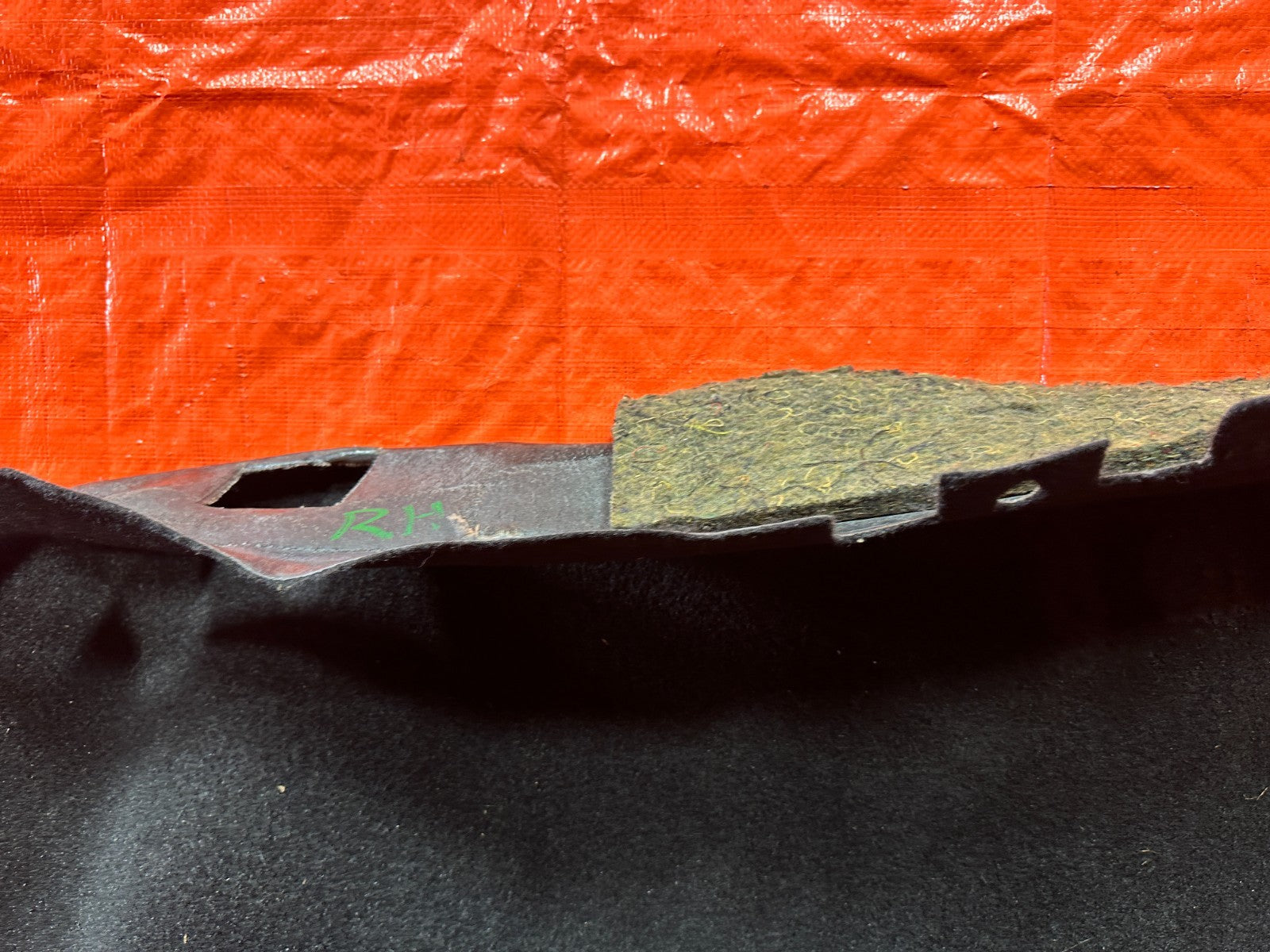 09 11 MAZDA RX8 RX 8   INTERIOR FLOOR CARPET RUG MAT   RIGHT SIDE OEM #3039