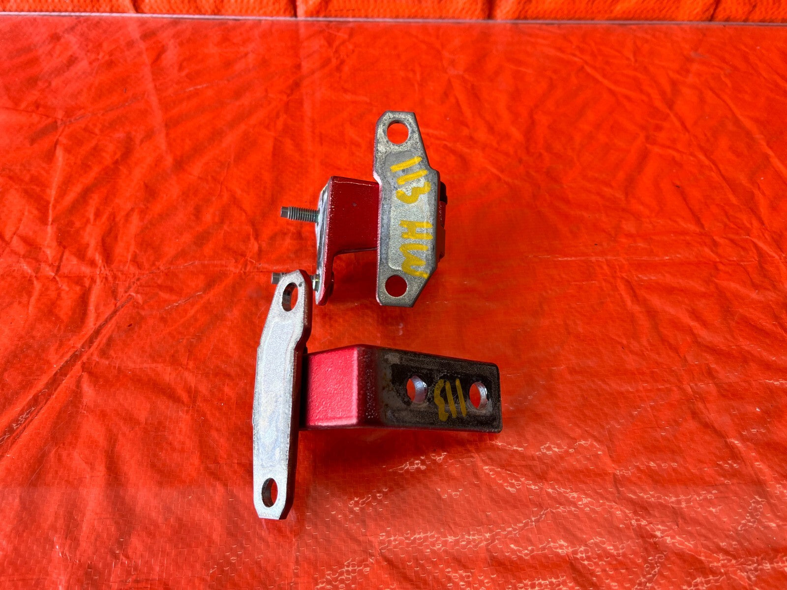 14 20 INFINITI Q50   DOOR HINGE SET   DRIVER LEFT REAR   UPPER & LOWER OEM #1139