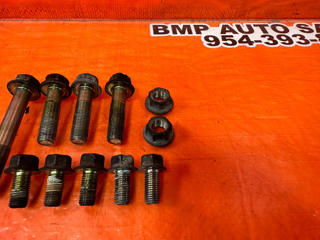 09 14 ACURA TSX   FRONT ENGINE MOTOR MOUNT BOLTS HARDWARE   OEM #2551