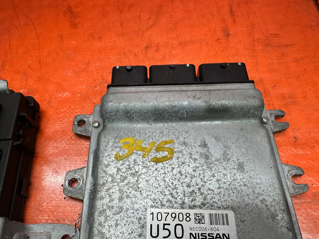 14-15 INFINITI Q50 3.7L AWD ECU BCM KEY SET IMMOBILIZER 284BA-4HB0A BEM394-00 #35