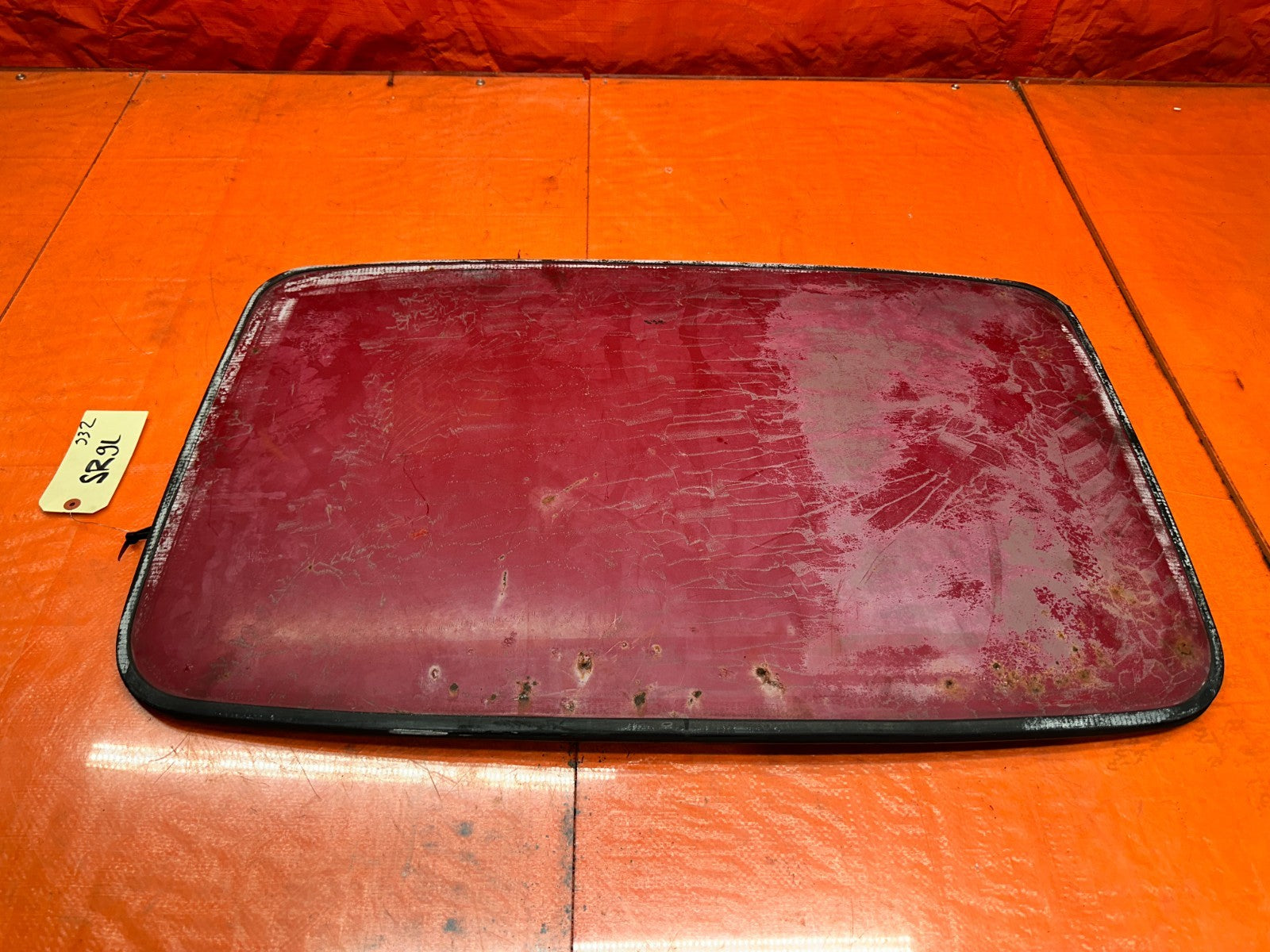 92 96 HONDA PRELUDE 2D SUNROOF MOONROOF GLASS INSERT PANEL ASSEMBLY OEM #3320