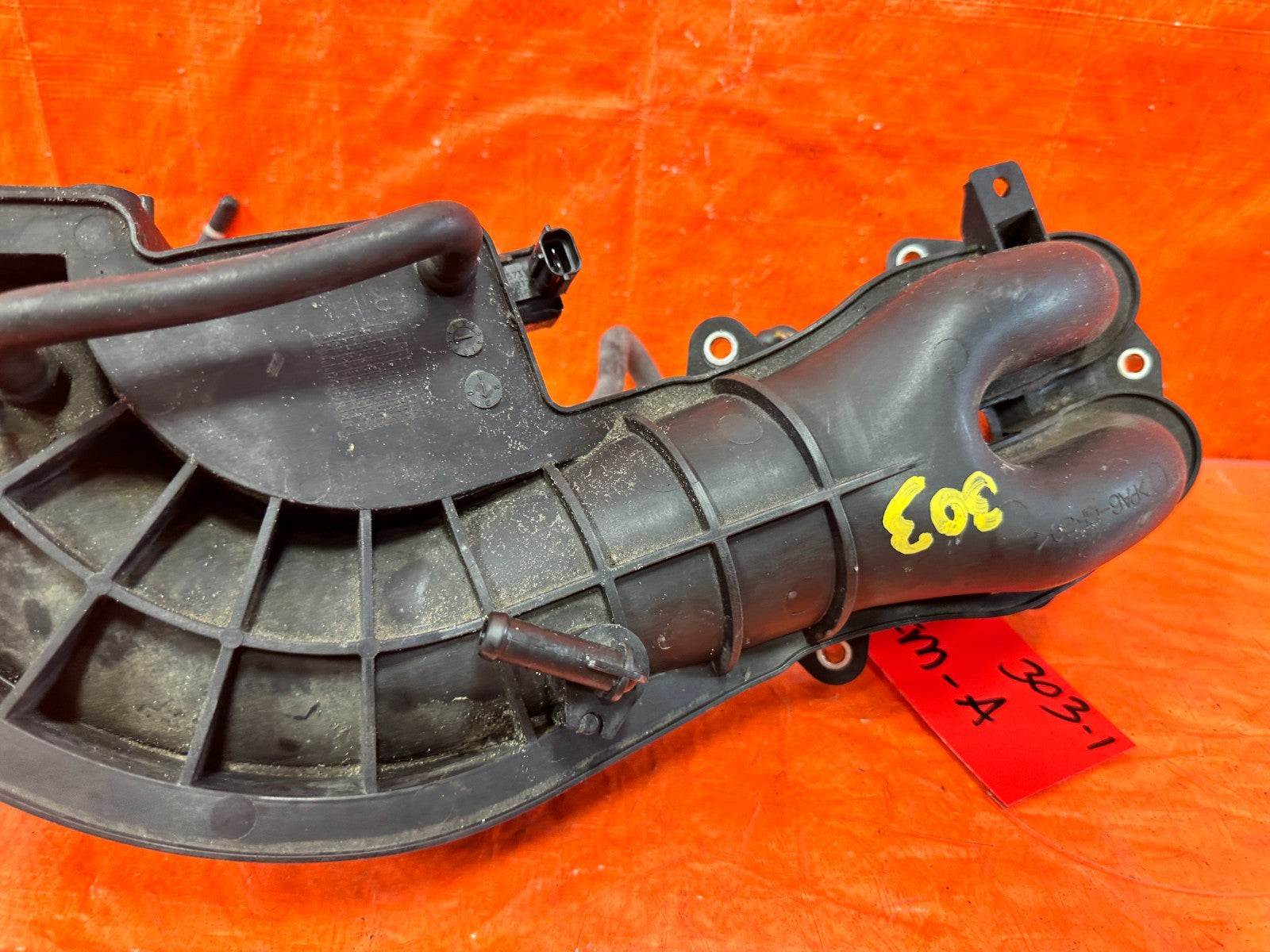2009 09 MAZDA RX8 RX 8   13B MSP   INTAKE MANIFOLD PLASTIC PIPE   OEM #303 17