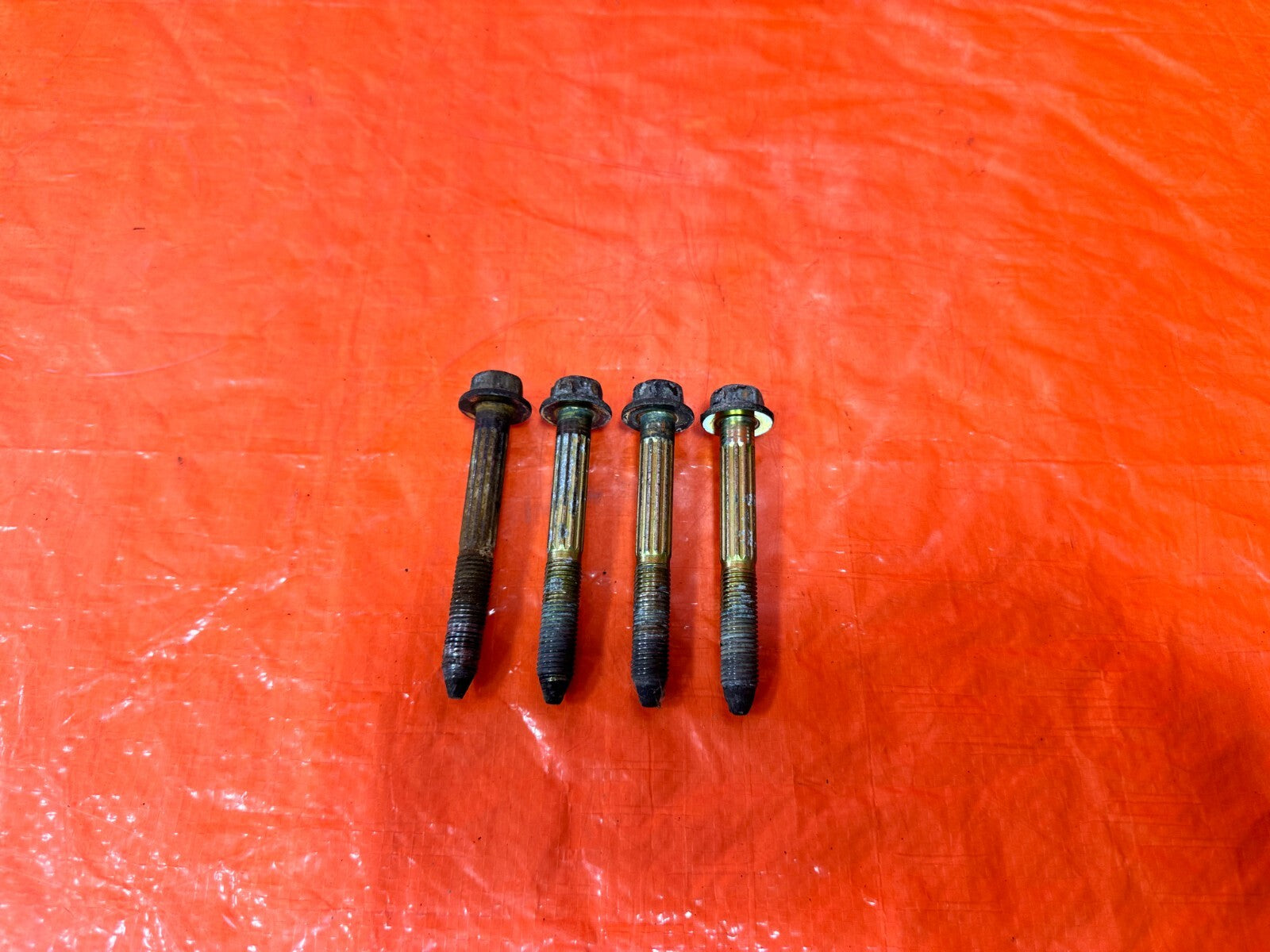 96 00 HONDA CIVIC   LEFT & RIGHT   REAR LOWER CONTROL ARM BOLTS HARDWARE OEM 2843