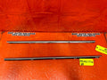 92 93 HONDA CIVIC COUPE HATCH EXTERIOR DOOR WINDOW GLASS TRIM SET LEFT RIGHT OEM0