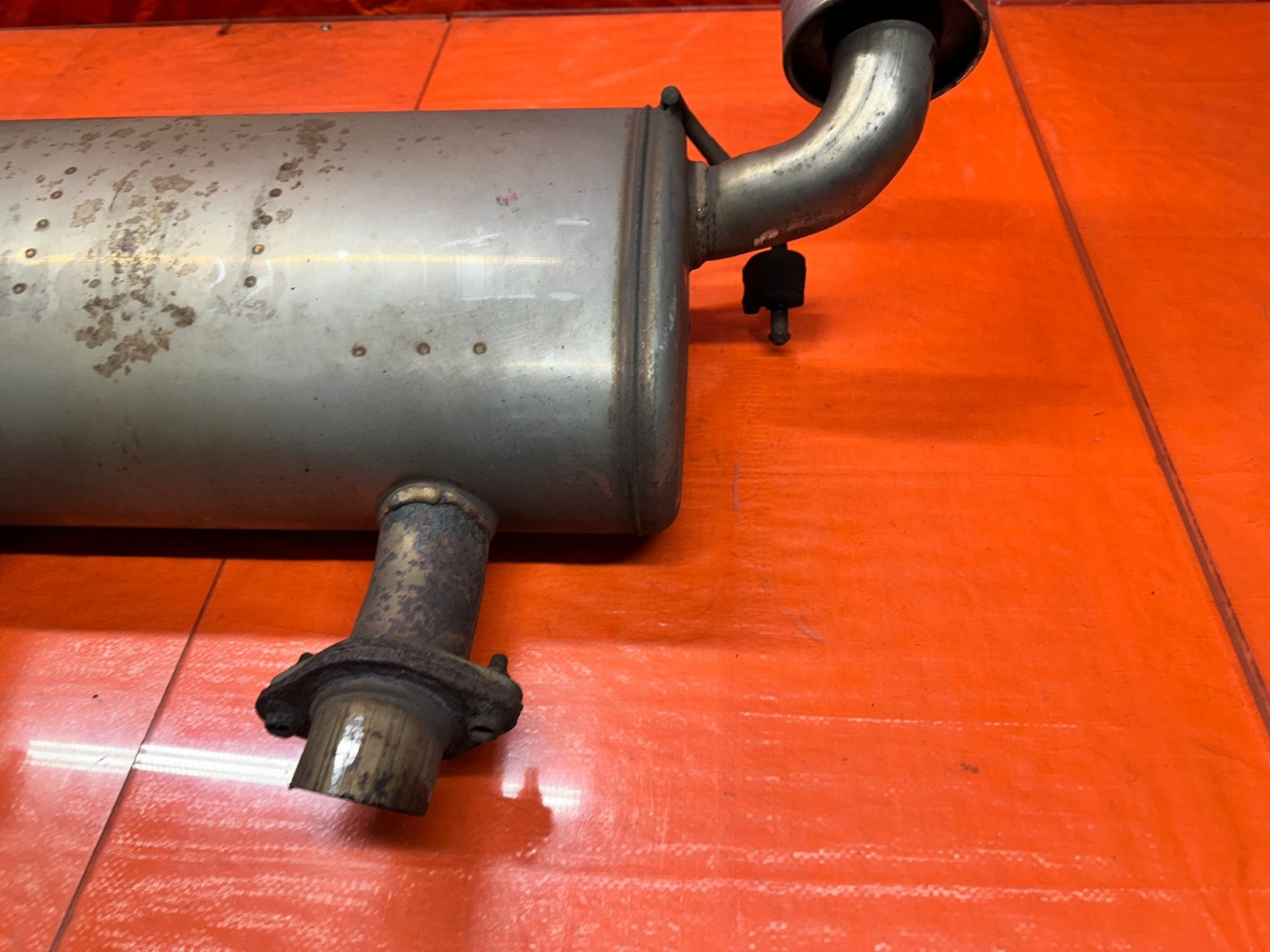 09 15 INFINITI G37 Q60 CONVERTIBLE IPL EDITION REAR EXHAUST MUFFLER OEM #32912