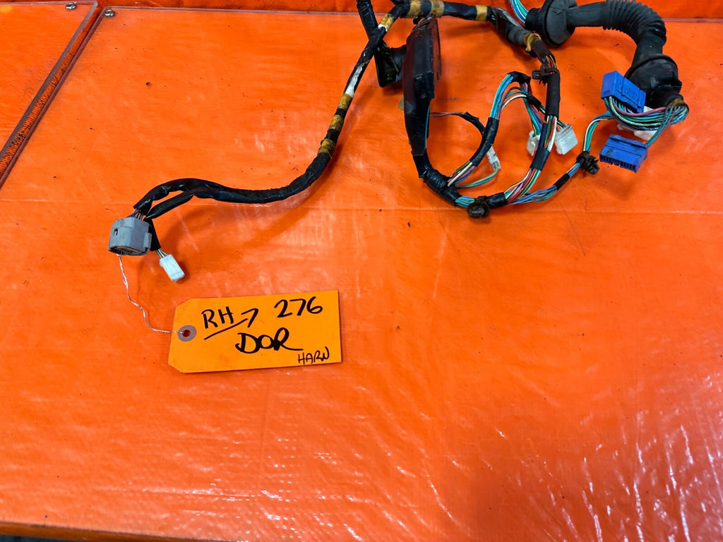 1992 92 LEXUS SC300   PASSENGER RIGHT FRONT DOOR WIRING HARNESS WIRE LOOM OEM 764