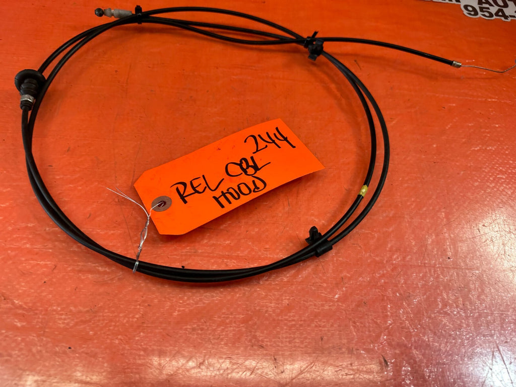 07 12 LEXUS ES350   HOOD RELEASE WIRE CABLE   OEM FACTORY #2445