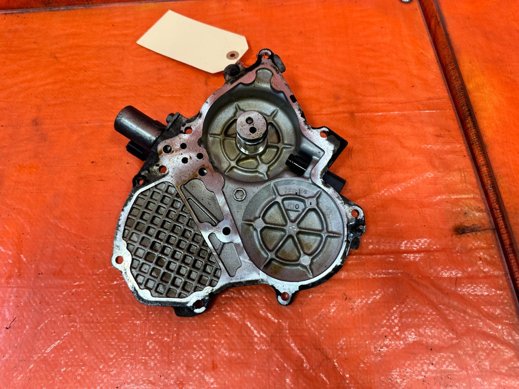 08 15 INFINITI G37 Q60 3.7L RIGHT PASSENGER VVT CAM SPROCKET VTC COVER #3297
