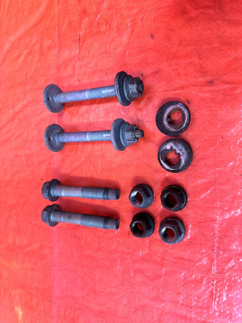 14 15 INFINITI Q50 3.7L   REAR LOWER CONTROL ARM BOLTS   OEM 3131