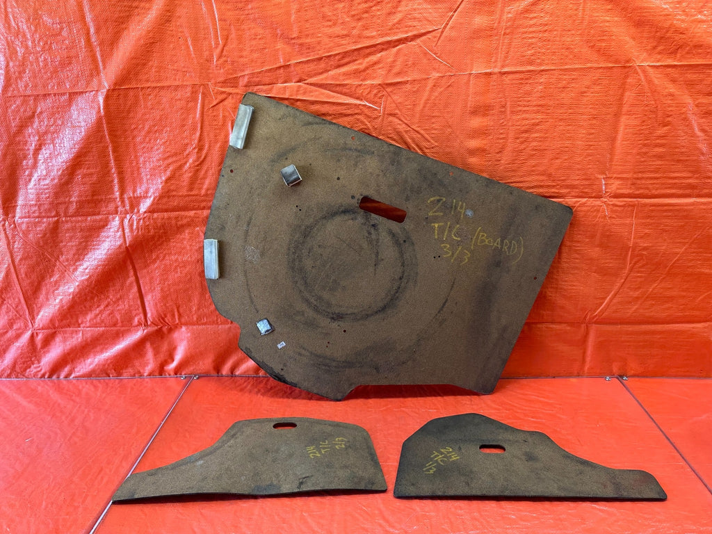 08 15 LANCER EVOLUTION X EVO 10   REAR TRUNK CARDBOARD INSERT SPARE COVER BOARD17