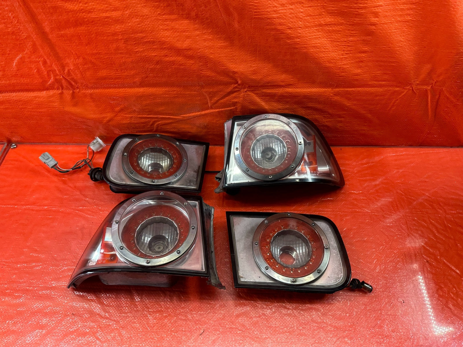 96 00 HONDA CIVIC COUPE   ALTEZZA TAIL LIGHTS / TAIL LAMPS   #20211