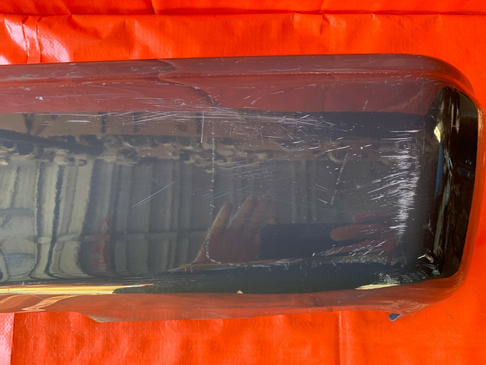 OEM 2015 2016 2017 FORD F150 PASSENGER RIGHT REAR BUMPER   NO SENSOR HOLE MODEL5