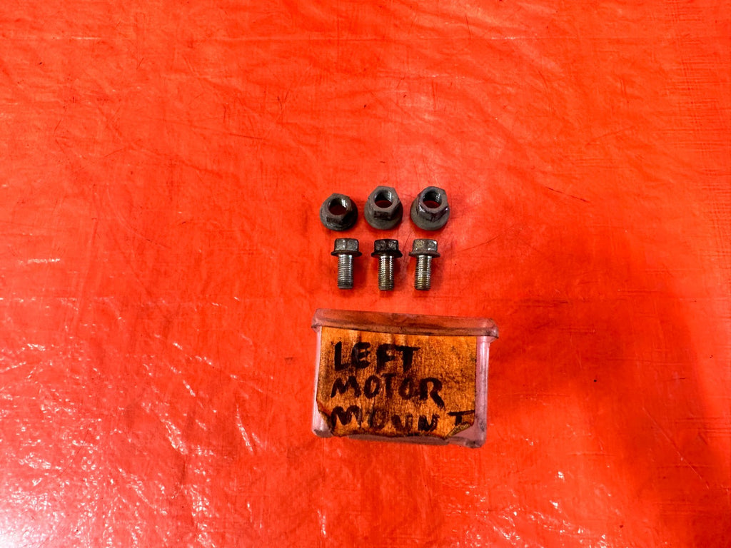 97 01 HONDA CR V CRV   B20 DRIVER LEFT MOTOR MOUNT BOLT SET BOLTS OEM 3010