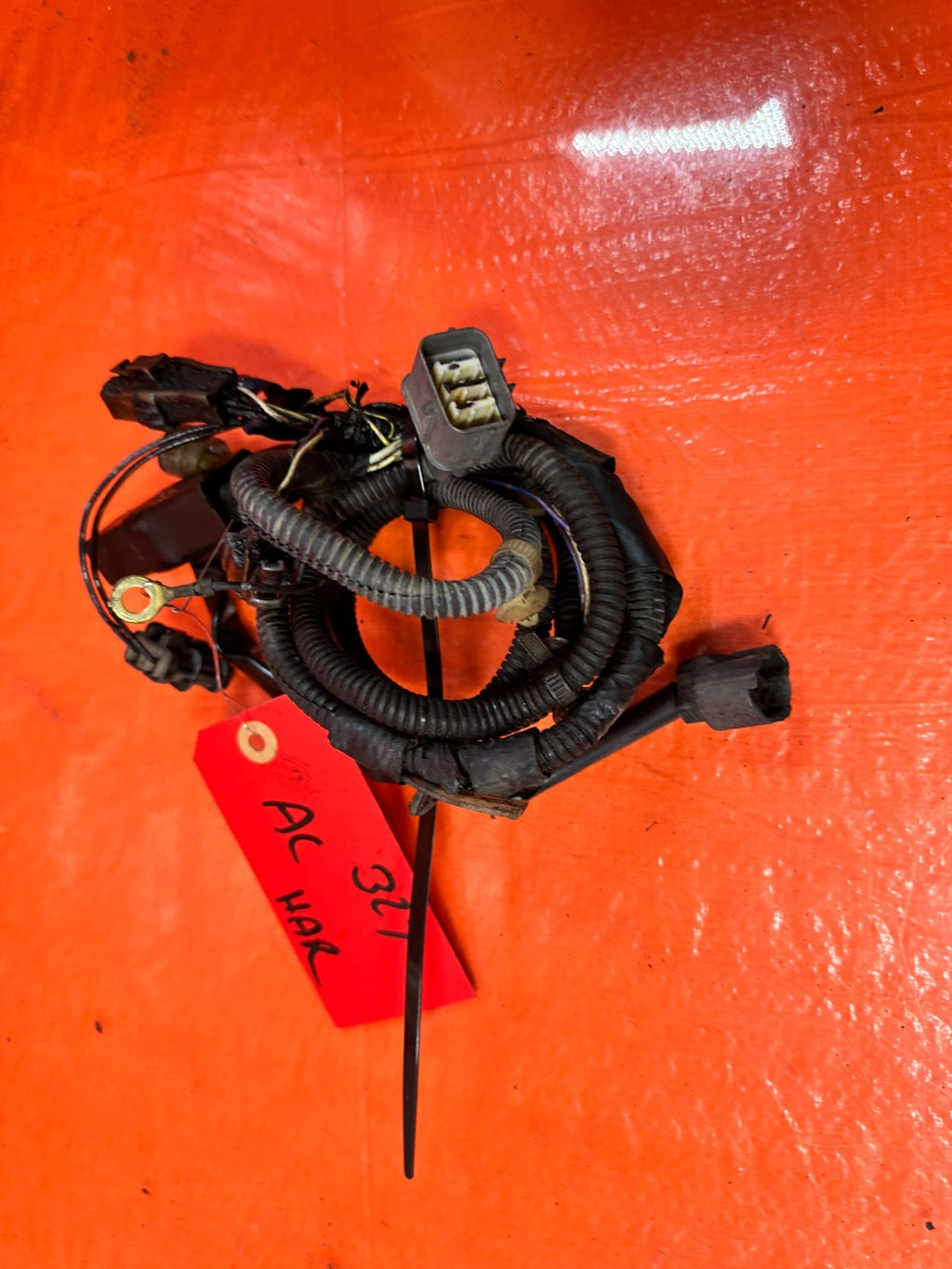 92 95 HONDA CIVIC   ENGINE BAY AIR CONDITIONING AC WIRE HARNESS WIRING LOOM 3274