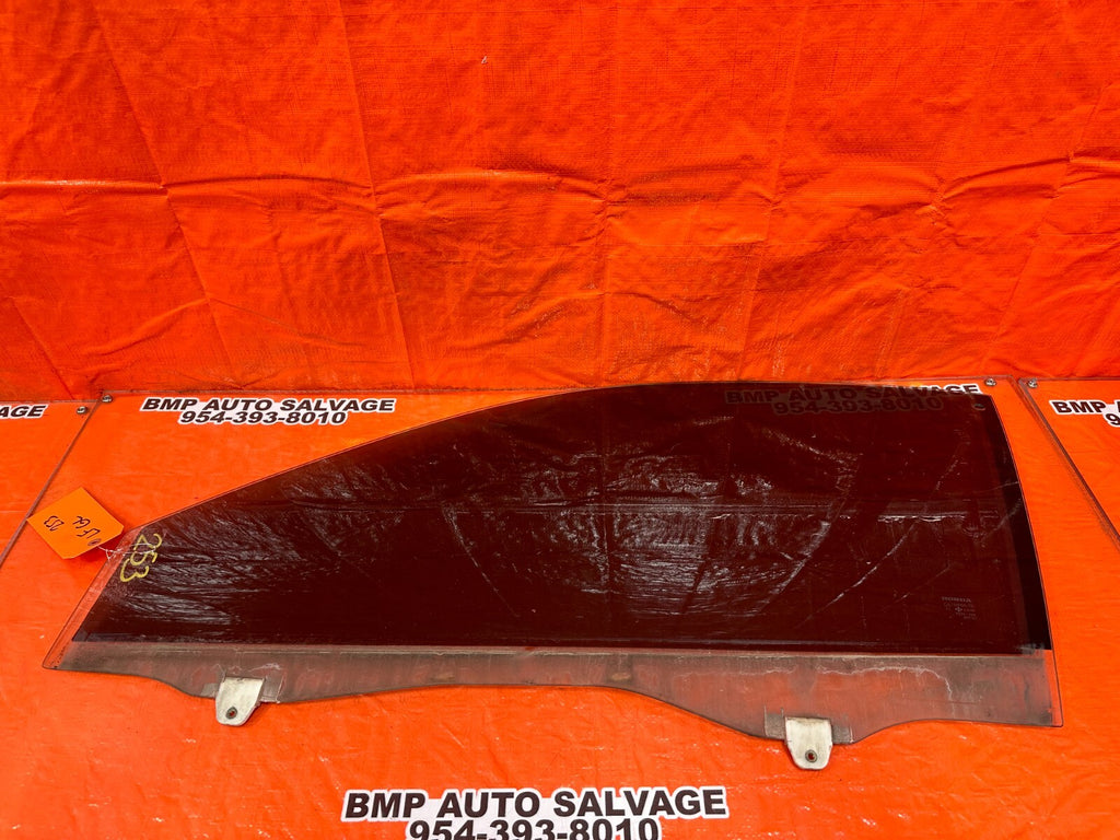 94 01 ACURA INTEGRA 2D   DRIVER LEFT FRONT   WINDOW GLASS   OEM OE FACTORY #2530