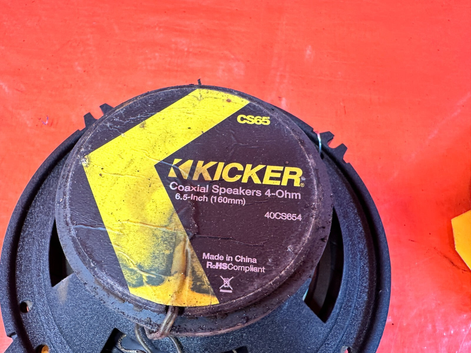 KICKER CS65 SPEAKER   ISPEAKER PAIR SET OF TWO   USED   #2915