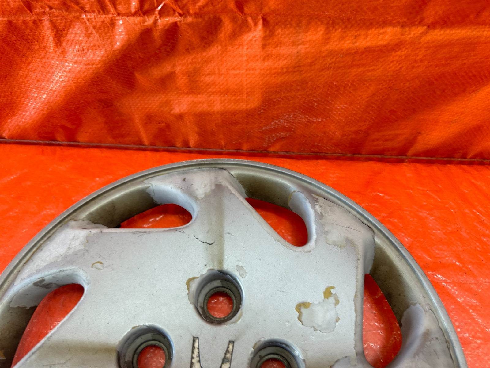 92 93 HONDA CIVIC SI & EX 7 SPOKE PLASTIC FACTORY HUB CAP WHEEL COVER OEM 199 17