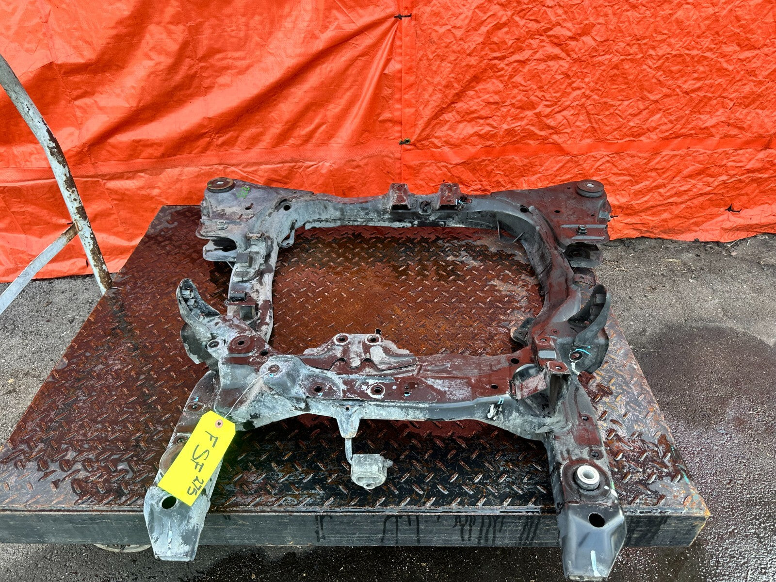 04 08 ACURA TSX   K24A2 FRONT SUBFRAME CROSSMEMBER K FRAME   OEM FACTORY #2757