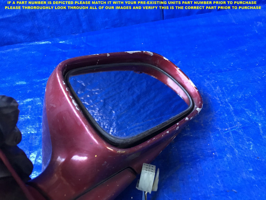 OEM 1990 1991 1992 1993 ACURA INTEGRA SEDAN PASSENGER RIGHT SIDE VIEW MIRROR '6