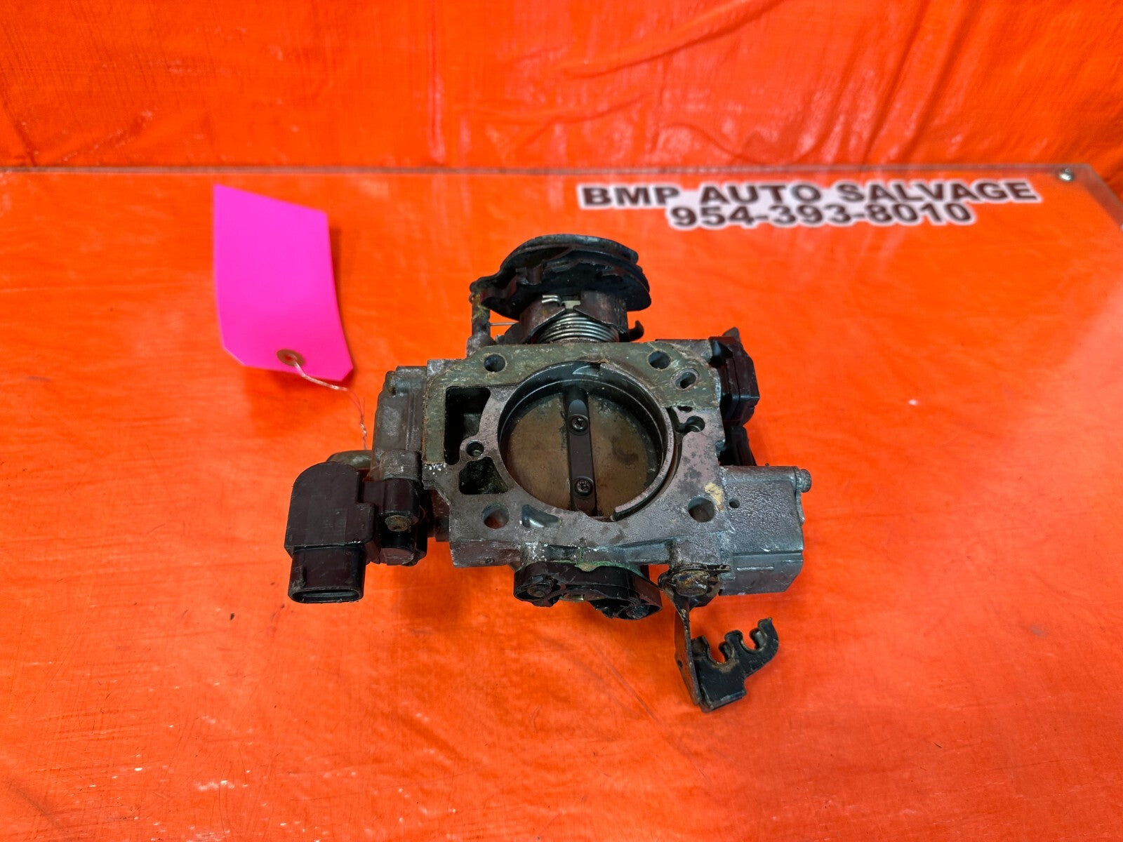 02 04 ACURA RSX TYPE S K20A2 ENGINE MOTOR THROTTLE BODY   THERE ARE FLAWS  ‍ 8