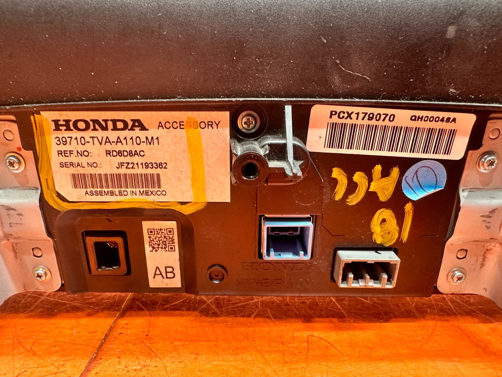 18-22 HONDA ACCORD 1.5L 2.0L INFO DISPLAY TOUCH SCREEN MONITOR OEM 39710-TVA-A117