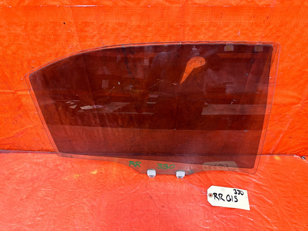 04 08 ACURA TSX RIGHT PASS REAR DOOR WINDOW DOOR GLASS OEM #3305