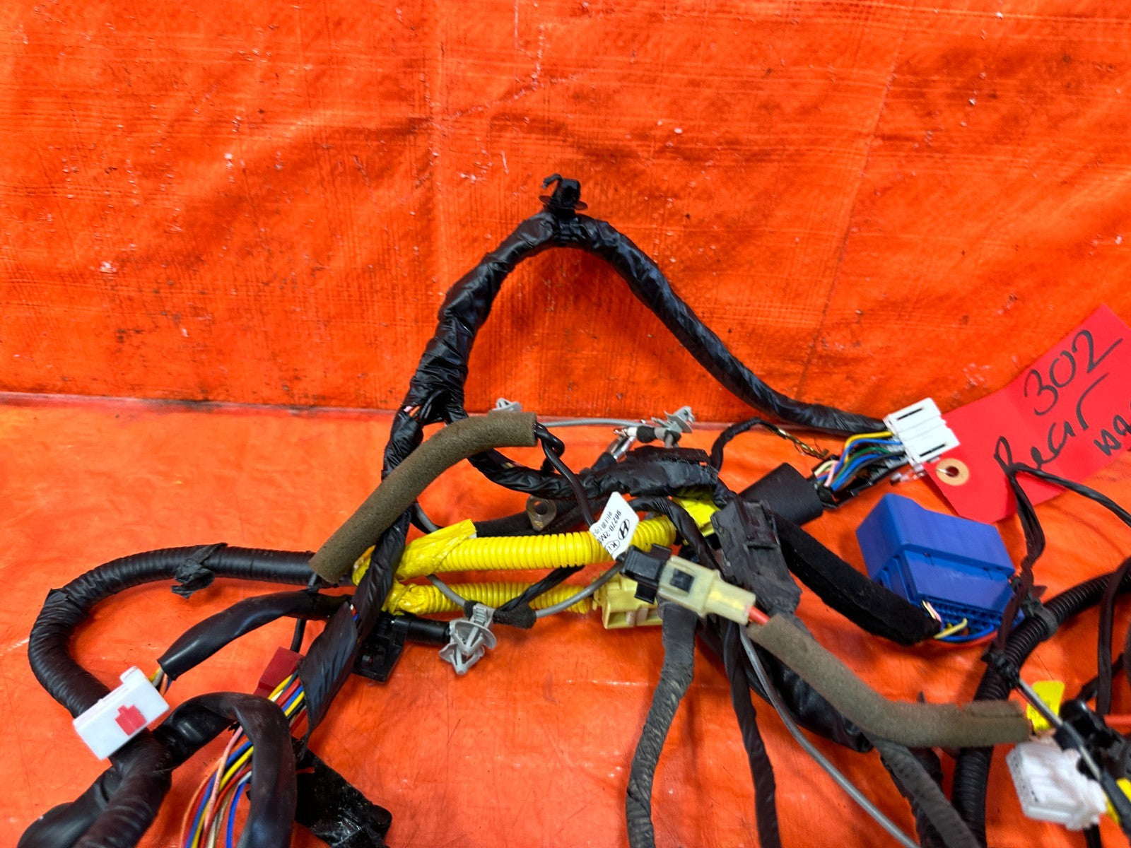 2016 16 HYUNDAI GENESIS COUPE 3.8L   INTERIOR FLOOR WIRE HARNESS WIRING LOOM 30214