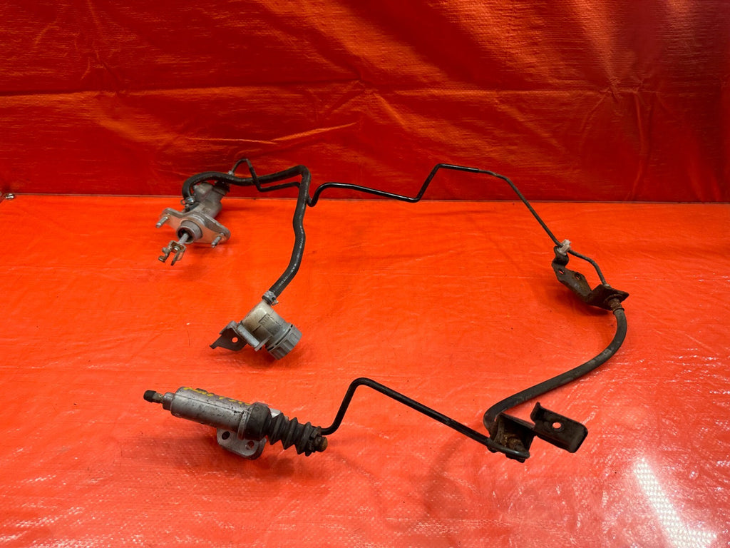 06 09 HONDA CIVIC SI   CLUTCH MASTER & SLAVE W/ FULL LINE SET LINES 100% OEM 20412
