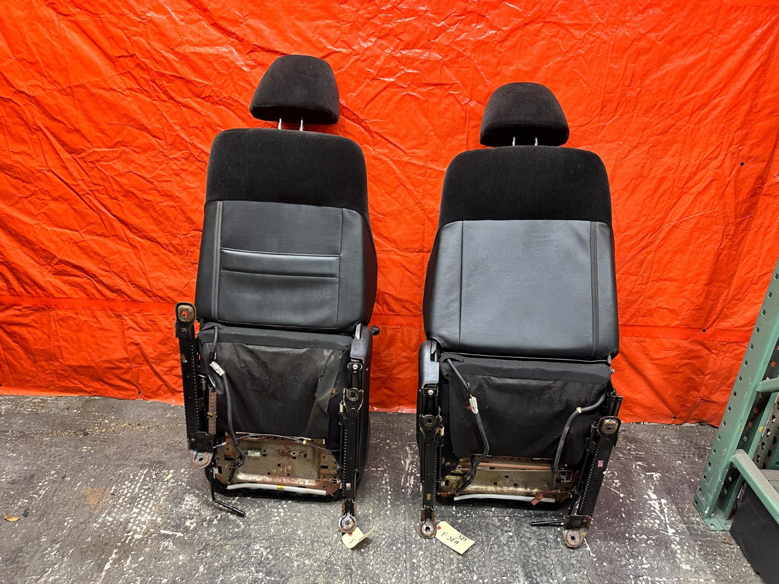 97 01 HONDA PRELUDE 2.2L HEATED FRONT SEATS DOOR PANELS WITH SWITCHES OEM #33520