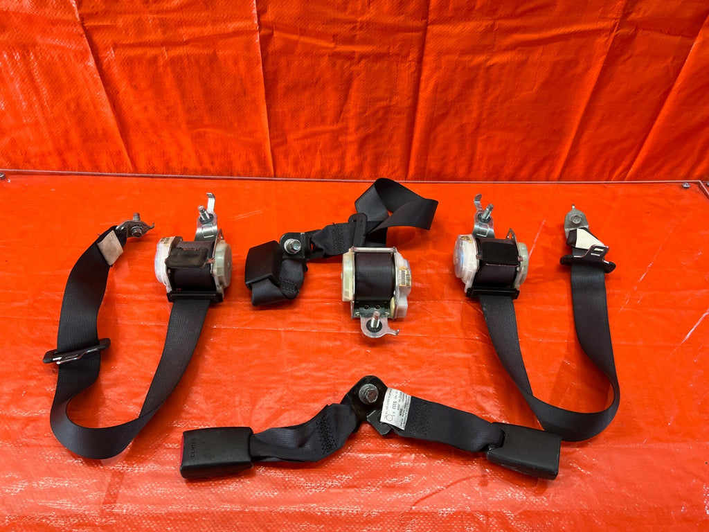 06 11 HONDA CIVIC SI COUPE   REAR SEAT BELT SET   SEAT BELTS LEFT RIGHT OEM #920