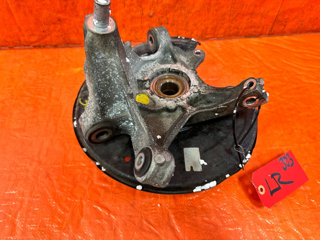 09 11 MAZDA RX8 RX 8 DRIVER LEFT REAR SPINDLE KNUCKLE HUB OEM FACTORY #303 17